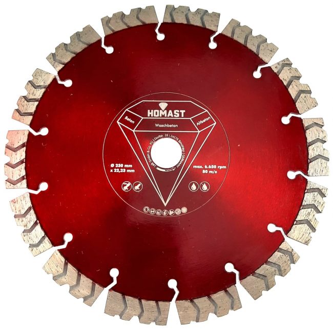 Diamanttrennscheiben von Homast